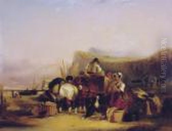 Loading The Catch On The Beach - view 1