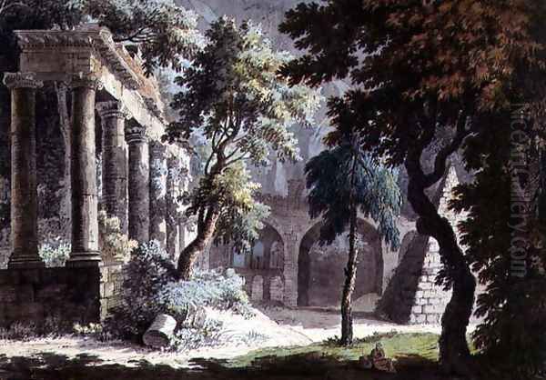 The Temple of Saturn - view 1