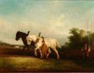 Plowing The Field by William Joseph Shayer