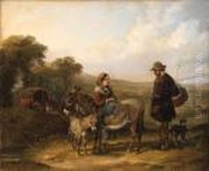 The Gypsy Camp by William Joseph Shayer