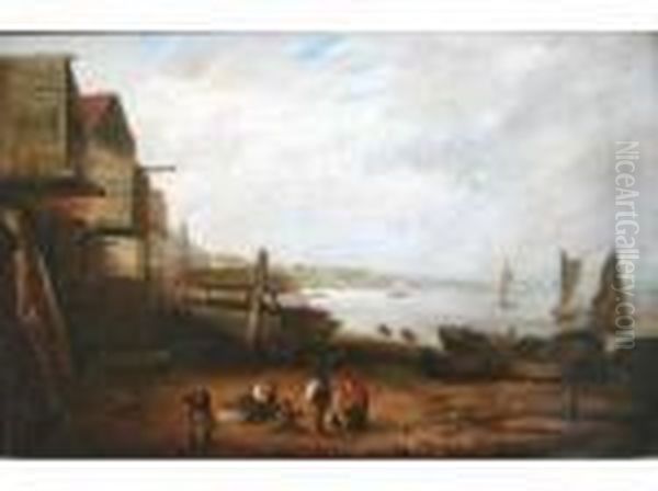 Figures By Southampton Water - view 1