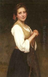 A Young Shepherdess A Young Shepherdess