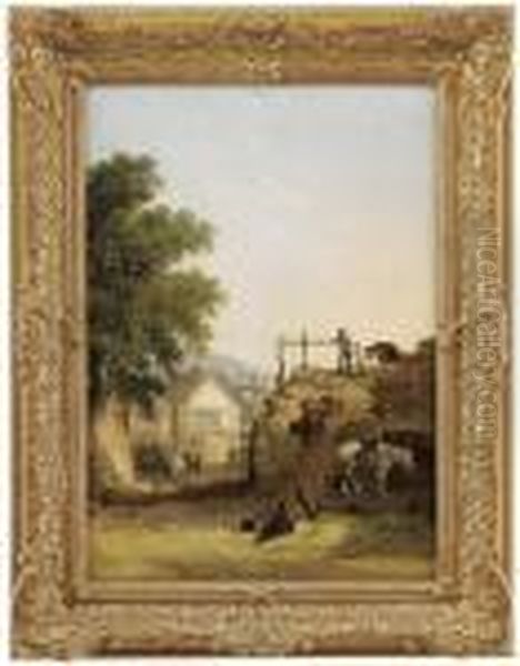 Sr. Country Village Scene - view 1