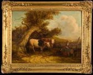 Figures And Cattle Figures And Cattle
