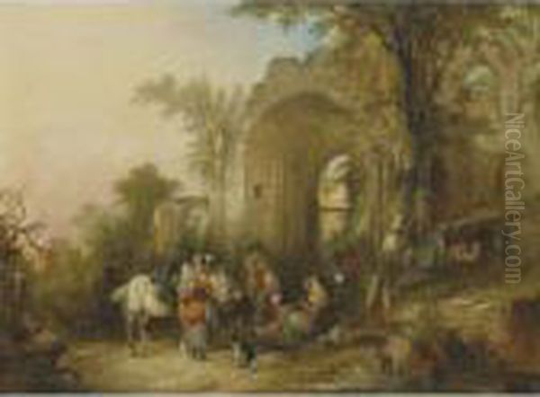 Travellers Resting - view 1
