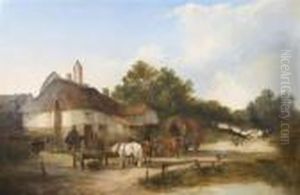 Cottage Scene Cottage Scene