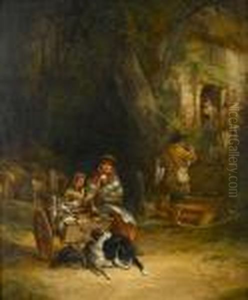 A Rabbit Seller In The New Forest - view 1