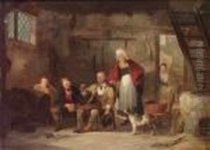 The Farmer's Brew by Snr William Shayer