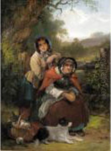 Returning From The Market Day - view 1