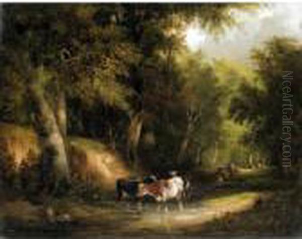 Cattle Watering - view 1