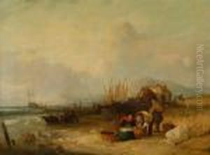 Sorting The Catch On The Beach