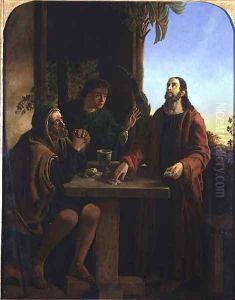 Christ at Emmaus by James Smetham