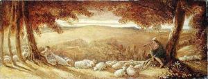 Evening Pasture, c.1860-70 by James Smetham