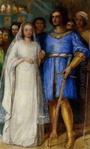 The Knight's Bridal by James Smetham
