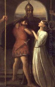 The Death of Earl Siward by James Smetham