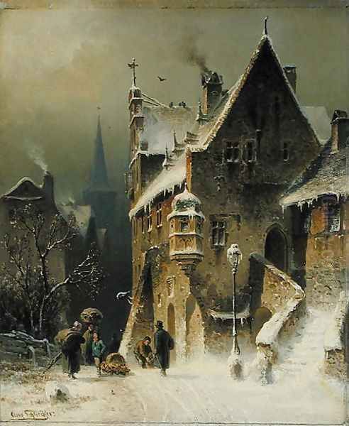 A Small Town in the Rhine - view 1