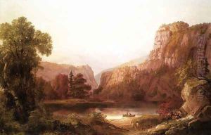 River Landscape by Russell Smith