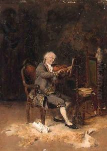 The Violinist by Luis Franco Salinas