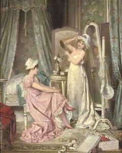 The boudoir by Karl Schweninger