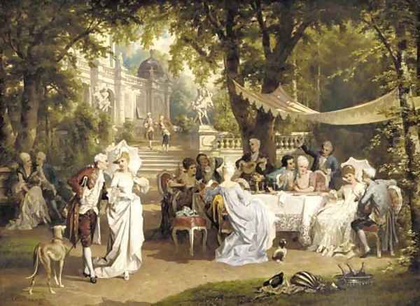 The garden party - view 1