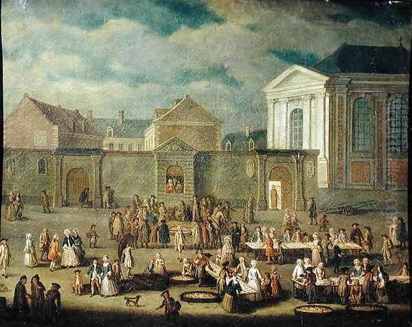 The Fish Market at Cambrai, 1778 - view 1
