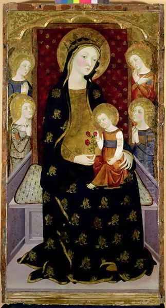 Madonna and Child with angels, 1360 - view 1