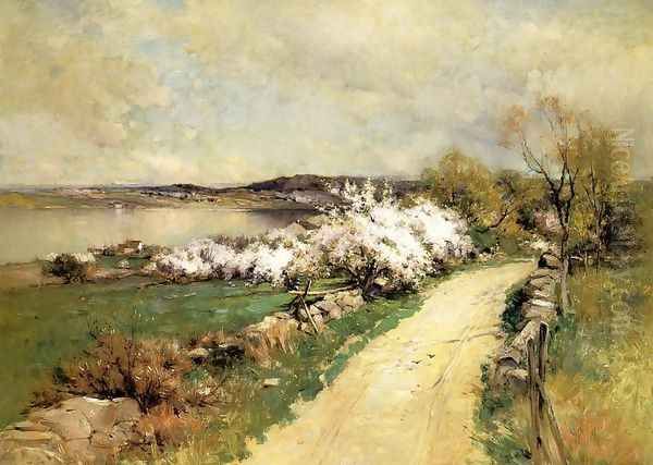 New England Landscape in Spring - view 1