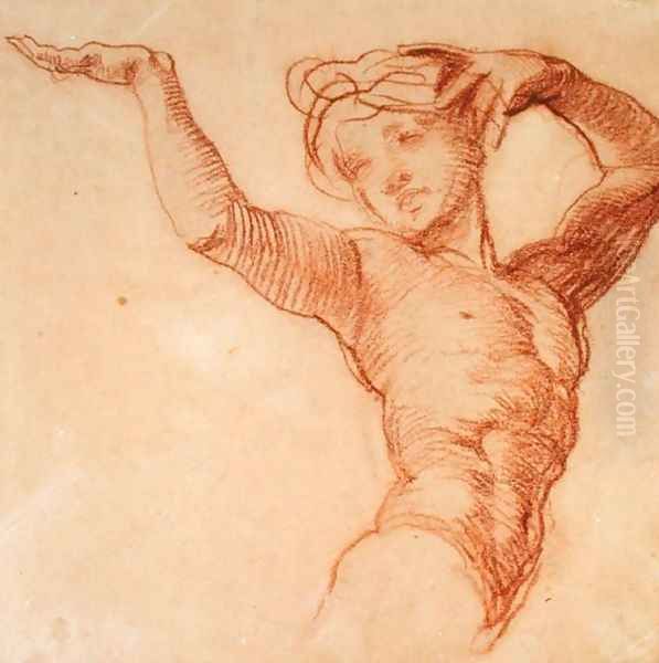 Study of a Nude Figure - view 1