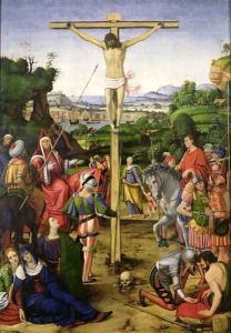The Crucifixion, 1503 by Andrea Solario