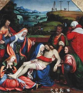 The Lamentation of Christ, c.1504-07 by Andrea Solario