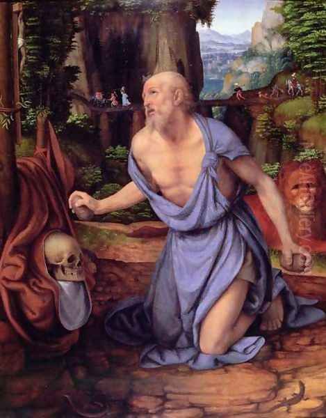 St. Jerome in the Wilderness, c.1510-15 - view 1