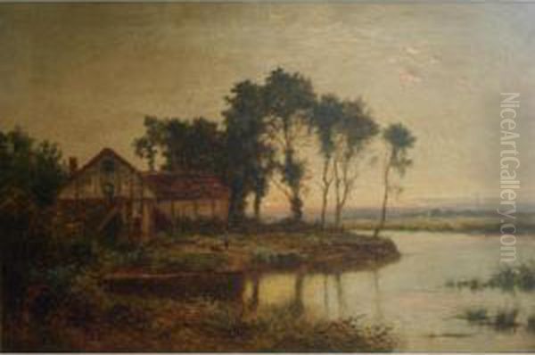 Sunset By The River - view 1