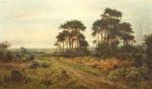 Figures On A Country Path