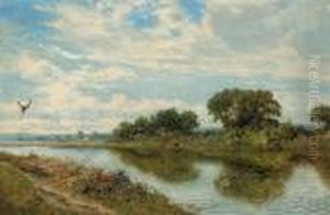 A Peaceful River Landscape