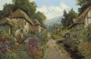 A Village In Devon by Daniel Sherrin