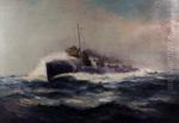 British Royal Navy Torpedo Boat Destroyer - view 1
