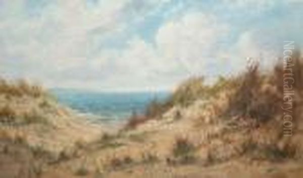 Scottish Coastal View With Sand Dunes - view 1