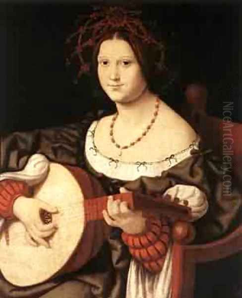 The Lute Player - view 1