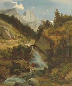 Mountain Lanscape with River