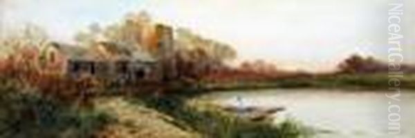Sunset By The Church Ruins - view 1