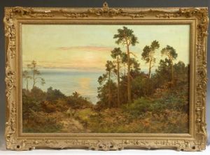 Two Figuresin A Coastal Setting