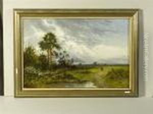 Landschaft Mit Weiher. by Daniel Sherrin