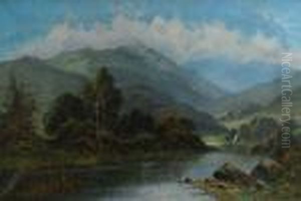 A River In A Mountainous Landscape - view 1