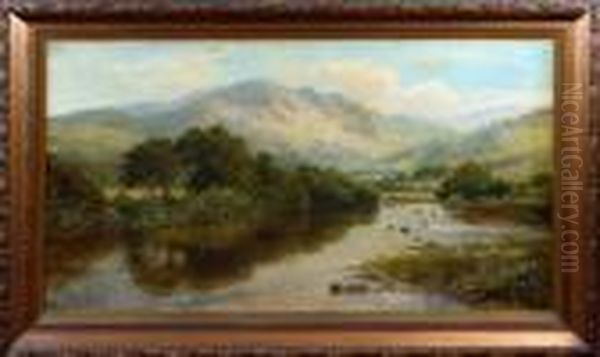 In The Llugvy Valley, North Wales - view 1