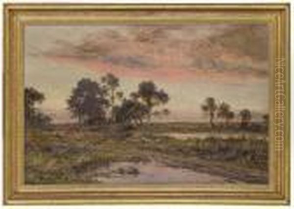 Evening On The Common - After Rain - view 1