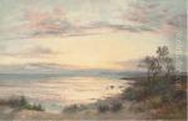 Coastal Scene At Dusk - view 1