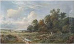 Extensive Wooded Landscape With Figures