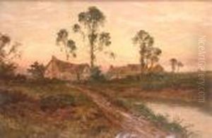 Evening In Marden, Kent by Daniel Sherrin