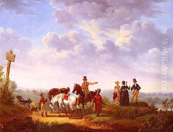 A Meeting at the Crossroads - view 1