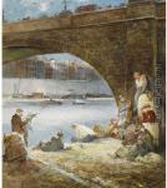 Fishing On The Seine - view 1